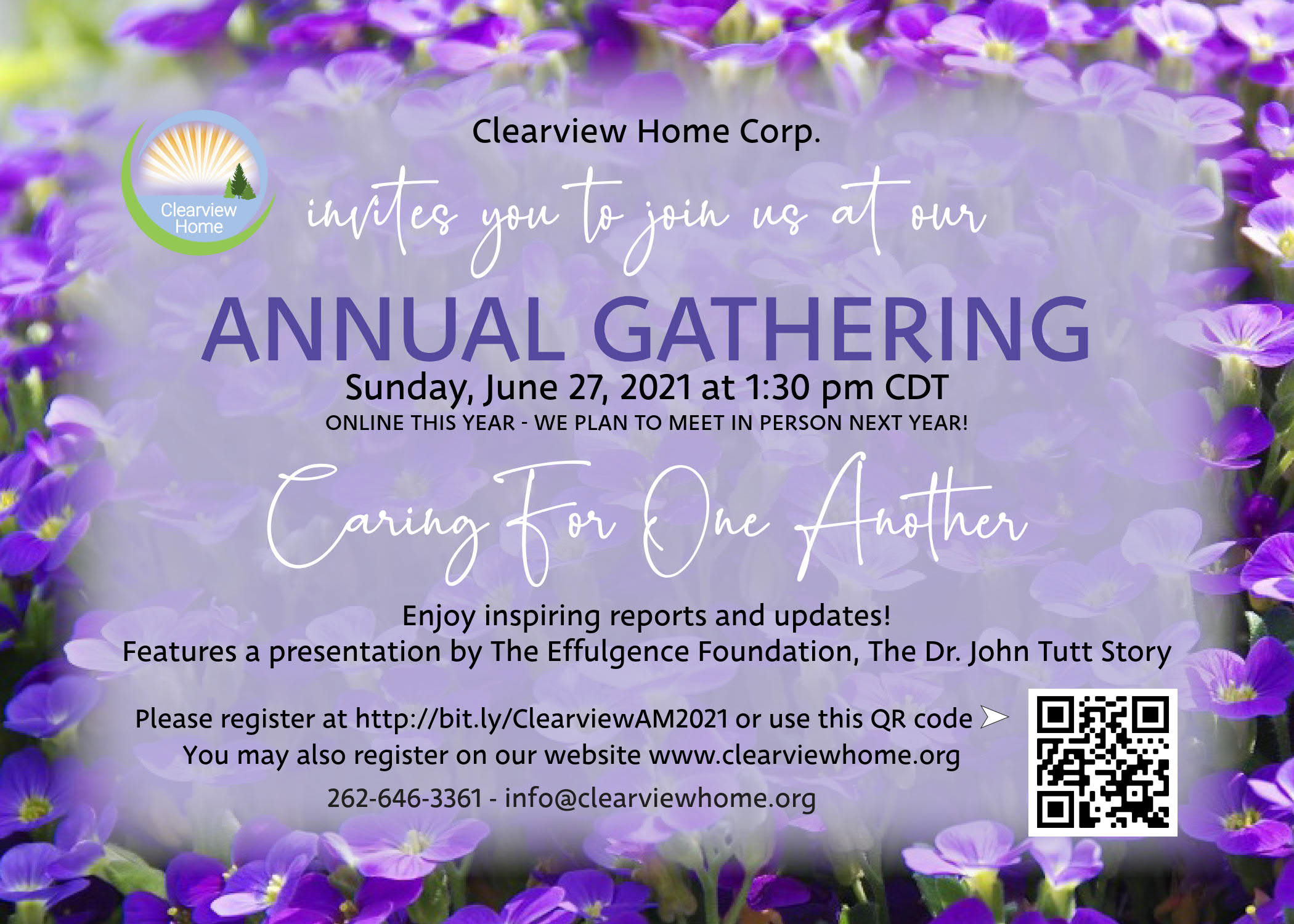 Come to Our Annual Gathering